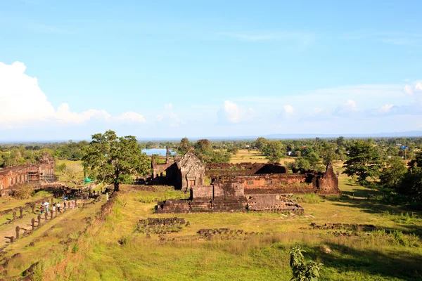 Prasat wat phu champasak jižního Laosu, jeden ze dvou laos světového dědictví UNESCO — Stock fotografie