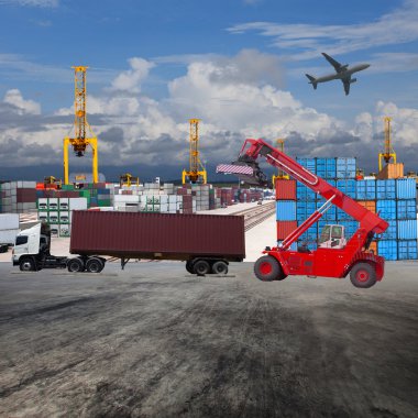 gemi yard lojistik taşımacılık sektöründe iş ve hizmet Sanayi Ticaret bağlantı noktası için toprak taşıma ve hava uçak kullanımı