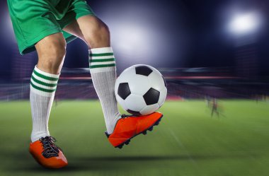 spor futbol futbolcular ve futbol topu hareket bulanıklığı