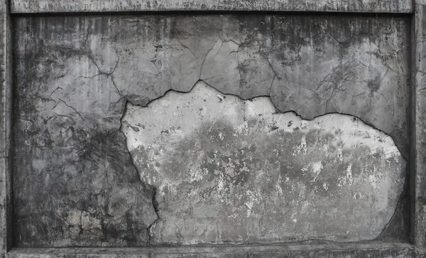 Texturizado de pared de cemento roto uso como fondo, backdr — Foto de Stock