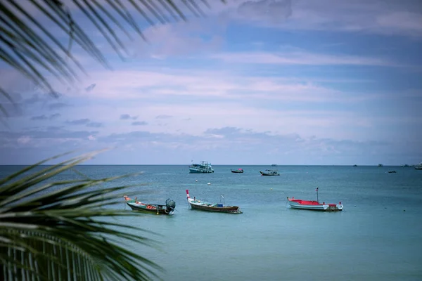 Όμορφη Θαλασσογραφία Του Koh Tao Νότια Της Ταϊλάνδης — Φωτογραφία Αρχείου