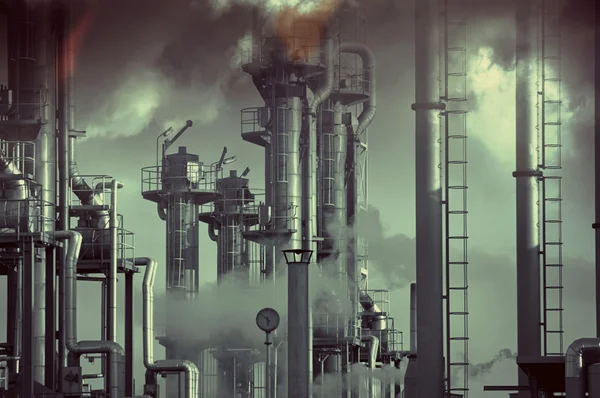 Brandstof, olie en gas industrie — Stockfoto