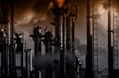 petrol, gaz ve yakıt Rafinerisi sanayi