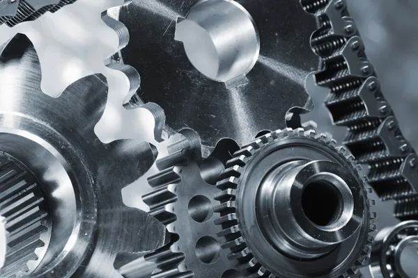 Aerospace gears and cogs — Stock Photo, Image