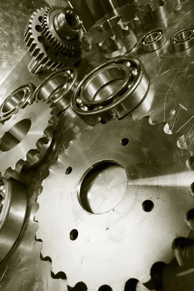 Aerospace gears and cogs — Stock Photo, Image