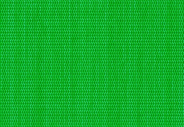 Green background of criss cross fabric texture — Stock Photo, Image