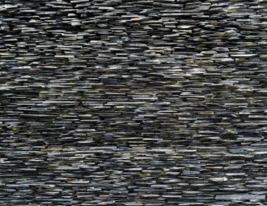 Dekoratif kayrak taş duvar desen