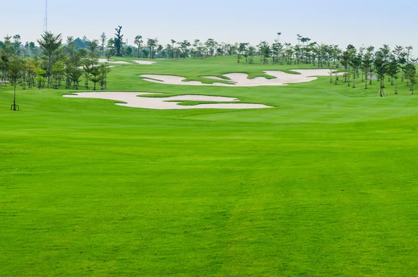 Landscape of golf course — Stock Photo, Image
