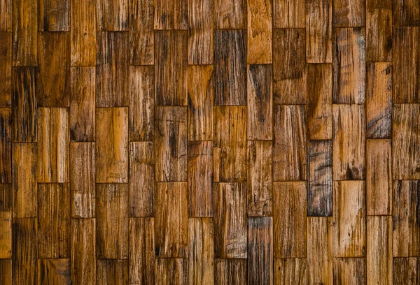 Modello di colore della superficie decorativa in legno di teak — Foto Stock