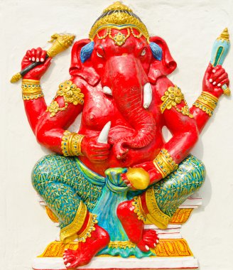Tanrı'nın başarı 26-32 duruş. Hint veya hindu Tanrı ganesha ava