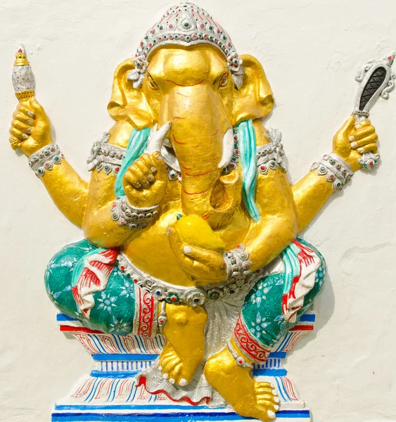 God of success 20 of 32 posture. Indian or Hindu God Ganesha ava — Stock Photo, Image