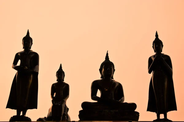 Vue de la statue de bouddha en Thaïlande — Photo