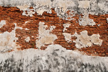 Eski tuğla duvar