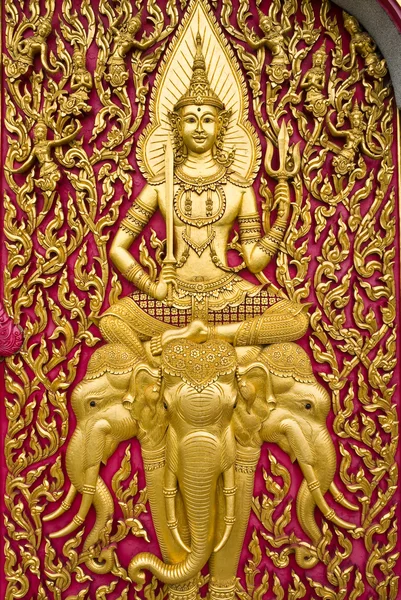 Buda esculpido — Fotografia de Stock