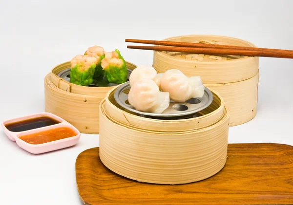 Rozmanité dim sum — Stock fotografie