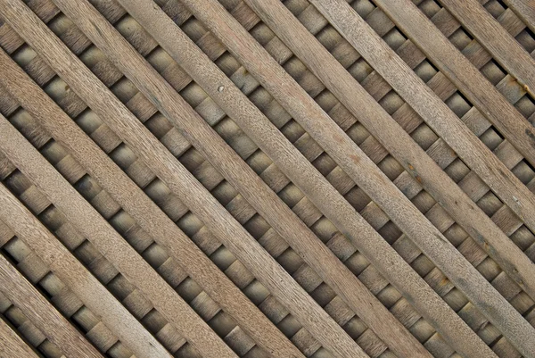 Gammal panel trä bakgrund i diagonal — Stockfoto