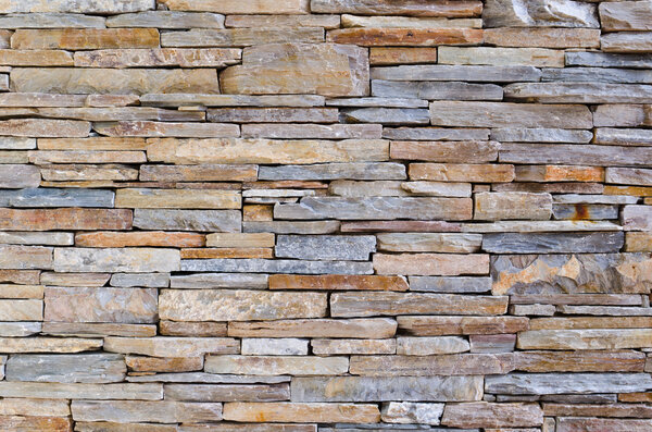 pattern of stone wall