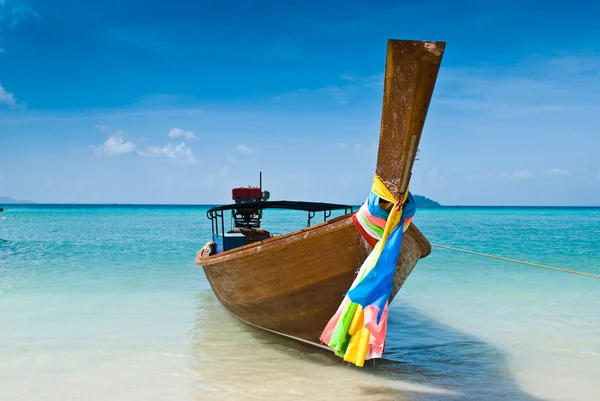 Long tailed boat in Thailand — Stock Photo, Image