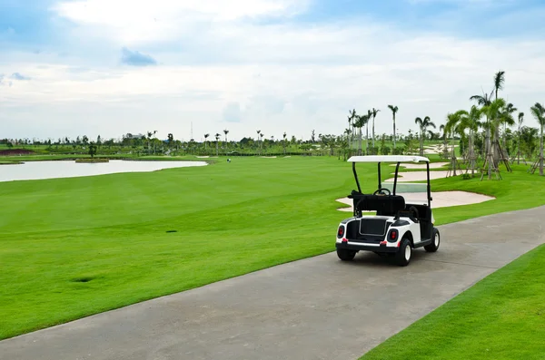 Carrello da golf — Foto Stock