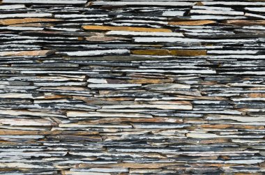 kayrak taş duvar yüzeyi