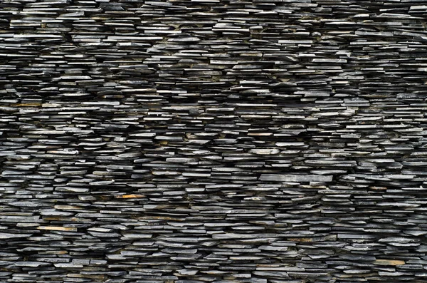 Slate Stone wal — Stock Photo, Image