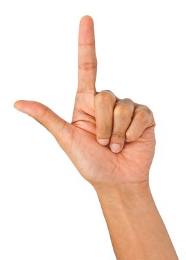 adam el işareti yapmak