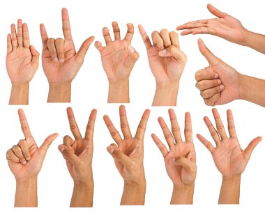 adam el işareti yapmak