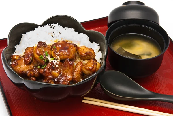 Bento, estilo comida japonesa —  Fotos de Stock