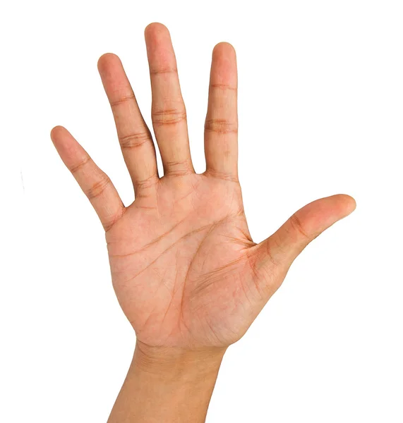 Ручной знак человека Стоковое Фото