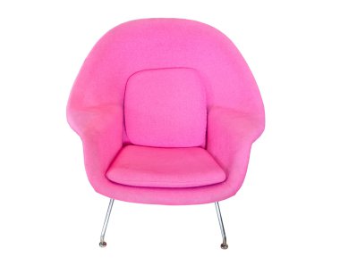 pembe modern sandalye