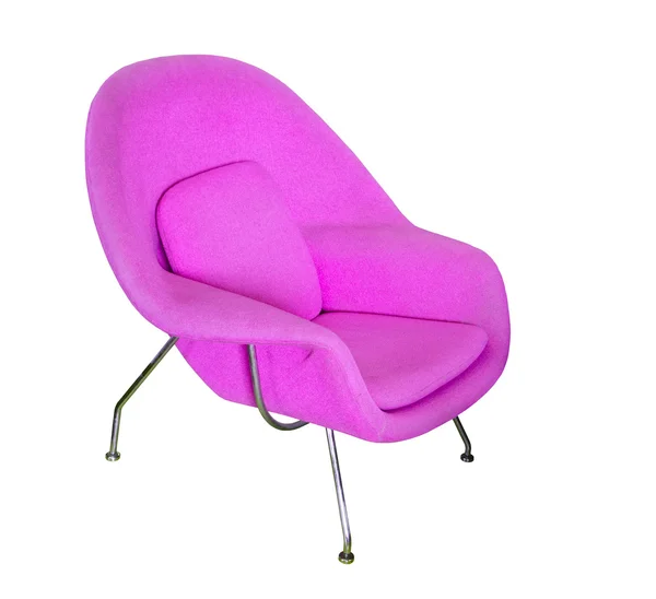 Silla moderna rosa — Foto de Stock