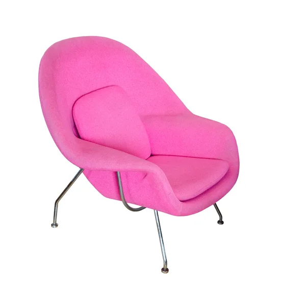 Silla moderna rosa — Foto de Stock