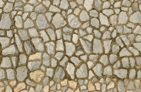 Decorar parede de pedra de granito — Fotografia de Stock