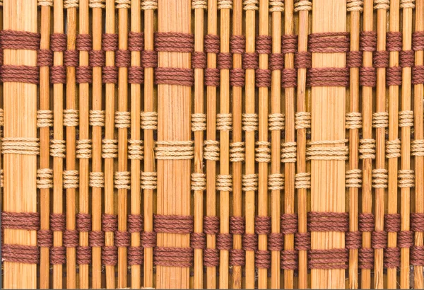 Bamboo curtain pattern — Stock Photo, Image