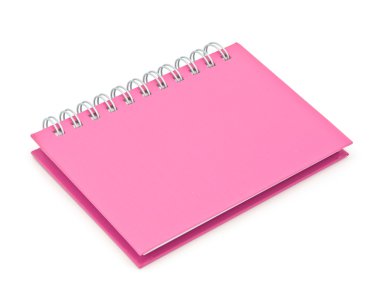telli defter kitap ya da pembe notebook yığını