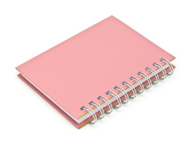 telli defter kitap ya da pembe notebook yığını