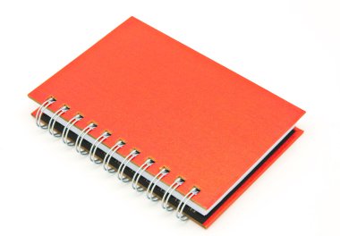 yığın telli defter kitap veya kahverengi defter
