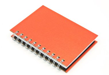 yığın telli defter kitap veya kahverengi defter