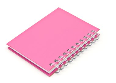 telli defter kitap ya da pembe notebook yığını