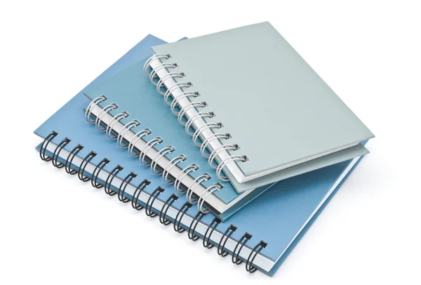 Stapel van ringbanden boek of notebook — Stockfoto