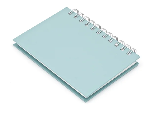Stapel van ringbanden boek of roze notebook — Stockfoto