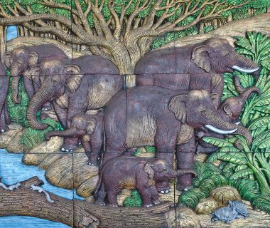Elephant thai sıva