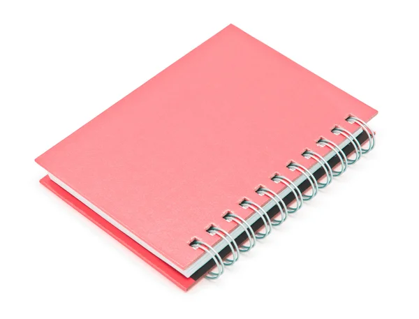 Stapel van ringbanden boek of bruin notebook — Stockfoto