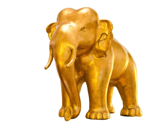 Golden elephant — Stockfoto