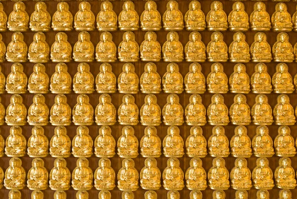 Boeddha tempel muur in wat-leng-noei-yi2 — Stockfoto
