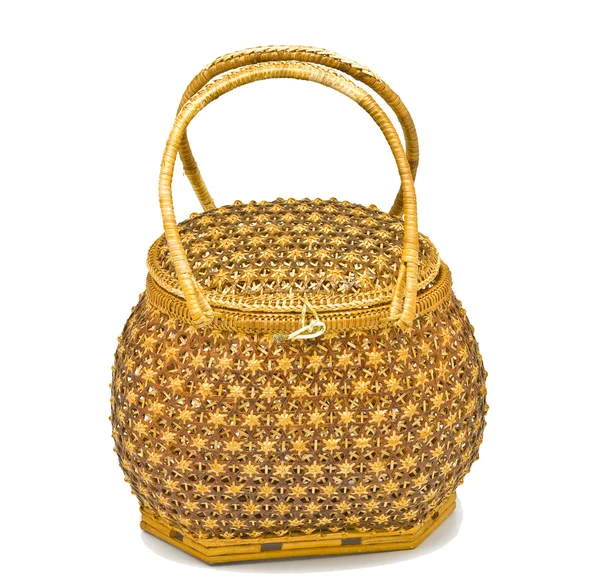 Bamboo bag — Stock Photo, Image