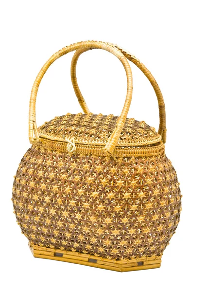 Bamboo bag — Stock Photo, Image