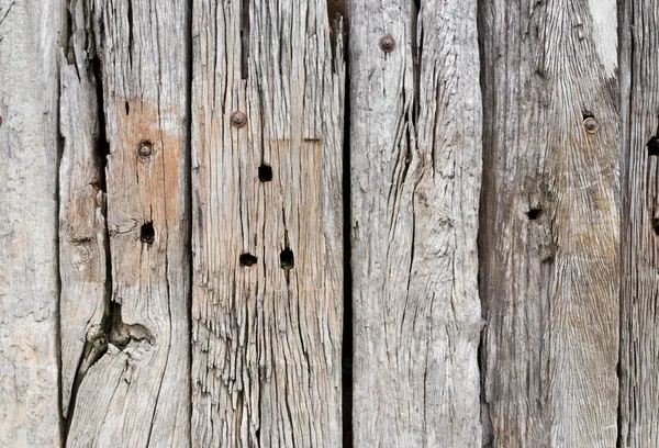 Superfície de cerca de madeira velha — Fotografia de Stock