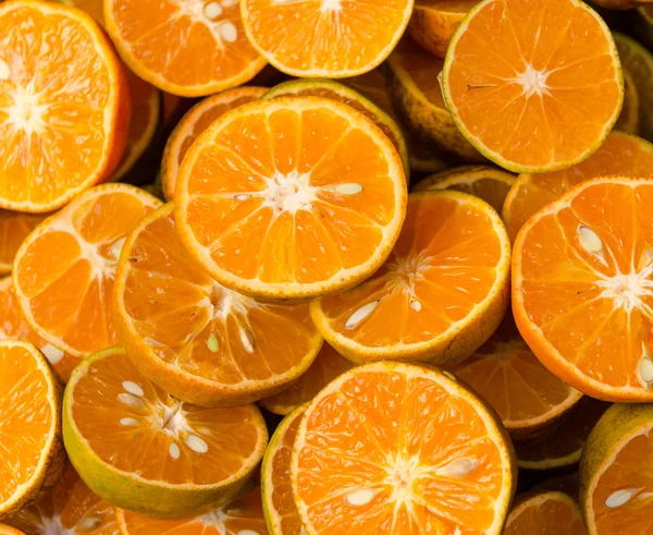 Fresh Orange fruit background — Stock Photo, Image
