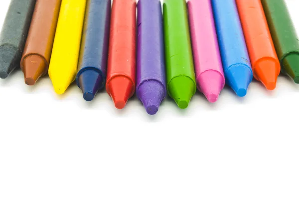 Wax crayons — Stock Photo, Image